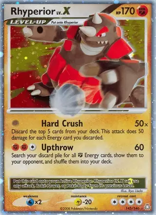 Rhyperior #145 Legends Awakened PSA 10