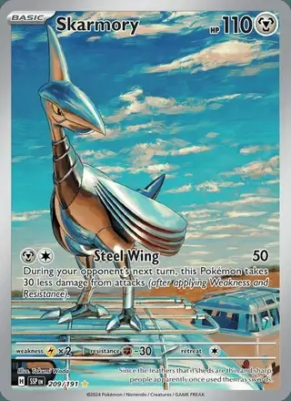 Skarmory #209 Surging Sparks PSA 10