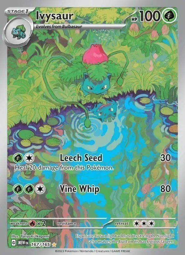 Ivysaur #167 151 PSA 10