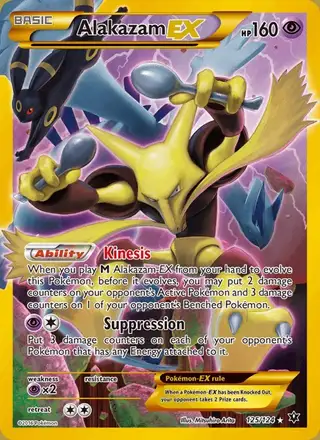 Alakazam EX #125 Fates Collide PSA 10