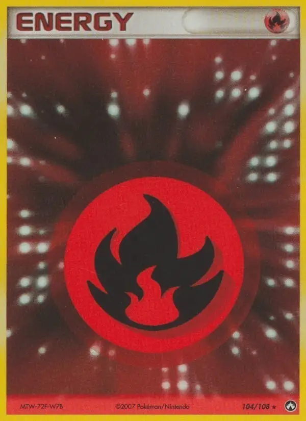 Fire Energy #104 Power Keepers PSA 10
