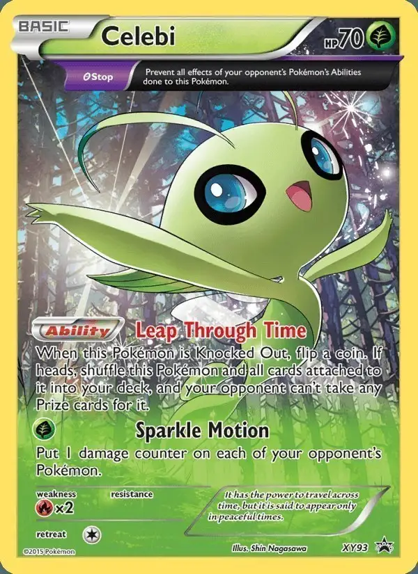 Celebi #XY93 XY Black Star Promos PSA 10