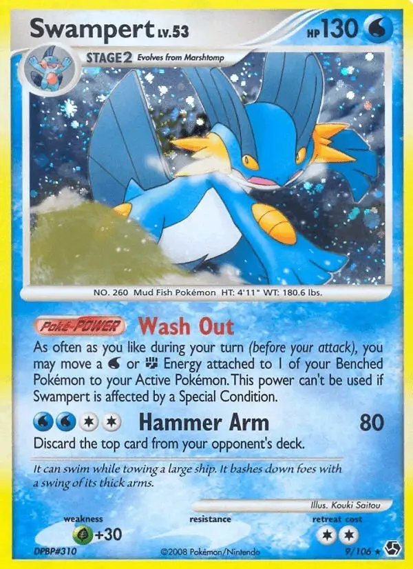 Swampert #9 Great Encounters PSA 10