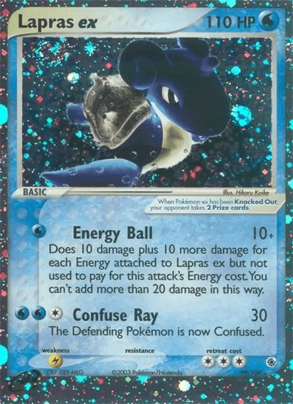 Lapras ex #99 Ruby & Sapphire PSA 10