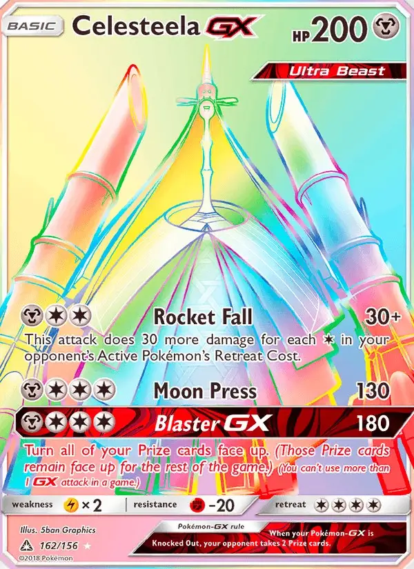 Celesteela GX #162 Ultra Prism PSA 10