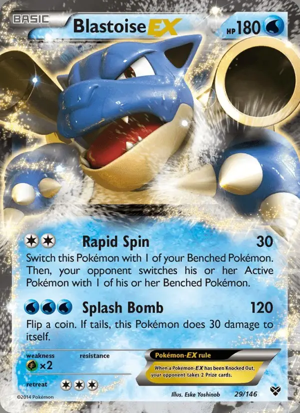 Blastoise EX #29 XY PSA 10