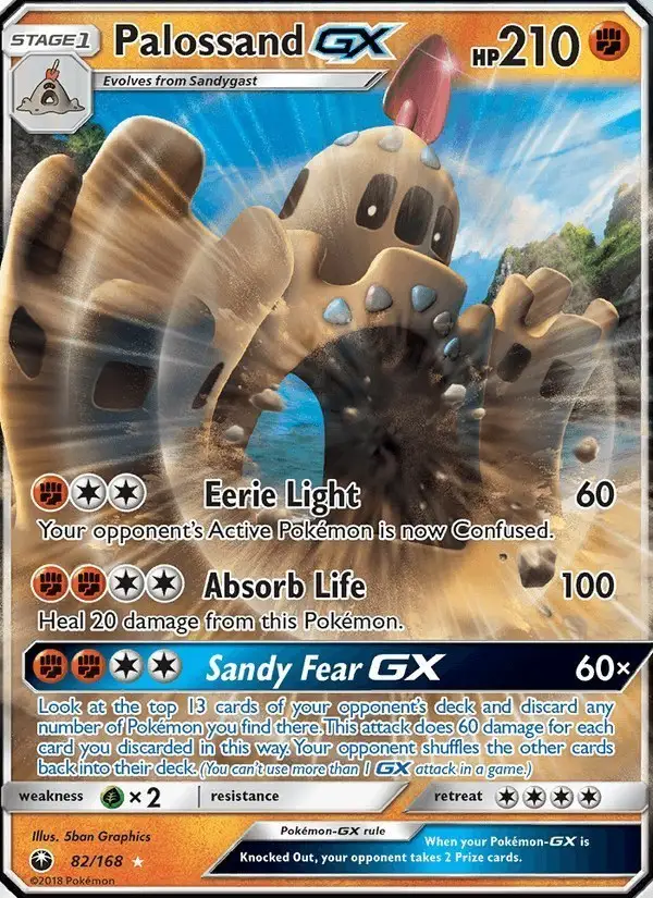Palossand GX #82 Celestial Storm PSA 10