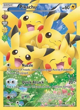 Pikachu #RC29 Generations PSA 10