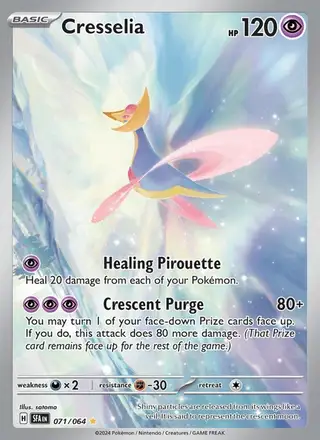 Cresselia #071 Shrouded Fable PSA 10