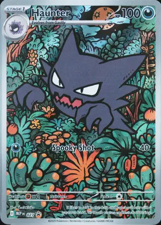 Haunter #027 Mep EN-Me Black Star Promo PSA 10