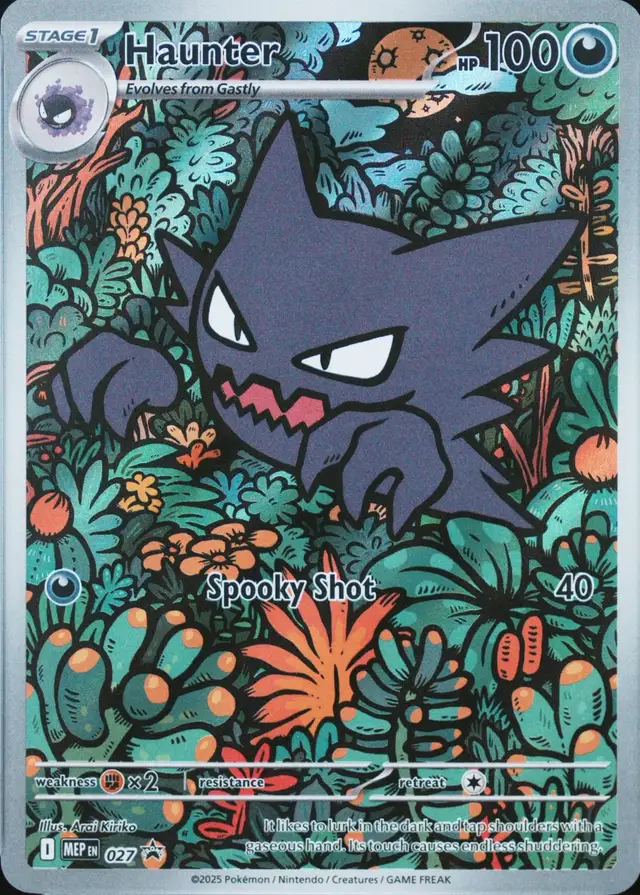 Haunter #027 Mep EN-Me Black Star Promo PSA 10