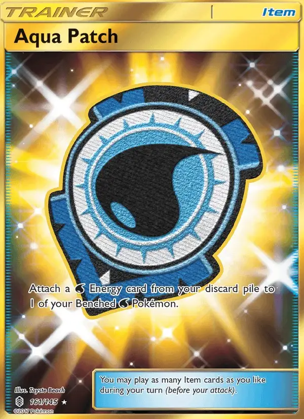 Aqua Patch #161 Guardians Rising PSA 10