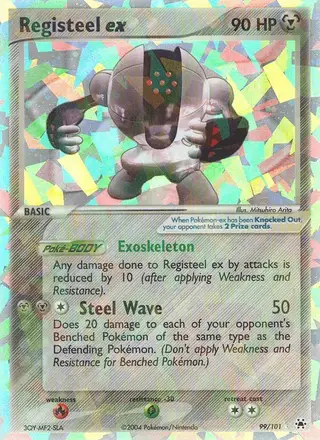 Registeel ex #99 Hidden Legends PSA 10