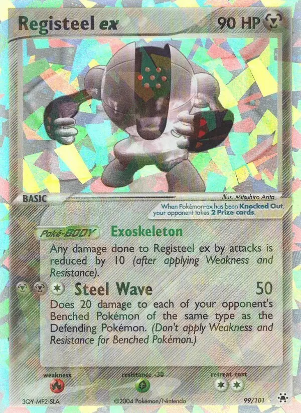 Registeel ex #99 Hidden Legends PSA 10