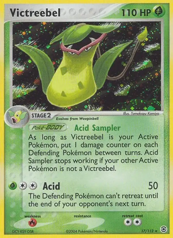 Victreebel #17 FireRed & LeafGreen PSA 10