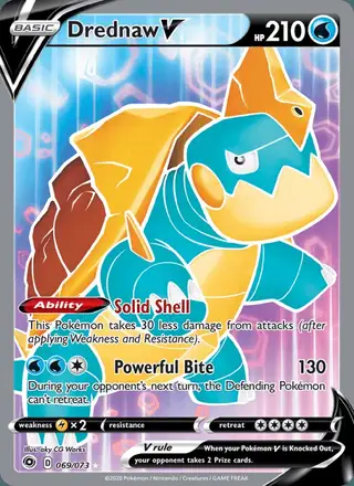 Drednaw V #69 Champion's Path PSA 10