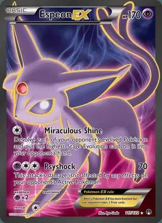Espeon EX #117 BREAKpoint PSA 10