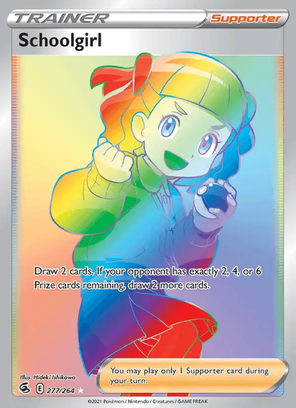 Schoolgirl #277 Fusion Strike PSA 10