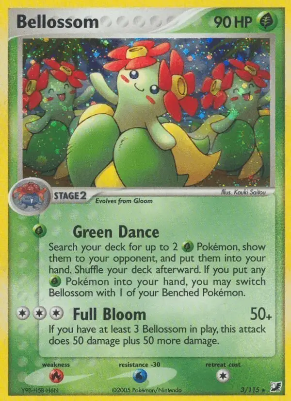 Bellossom #3 Unseen Forces PSA 10