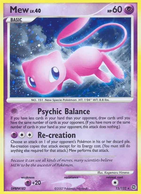 Mew #15 Secret Wonders PSA 10