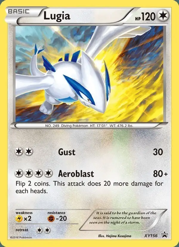 Lugia #XY156 XY Black Star Promos PSA 10