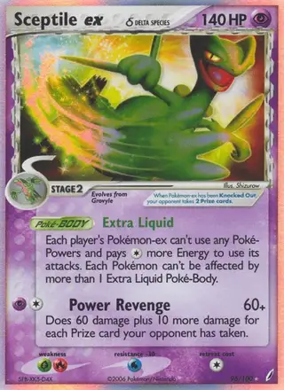 Sceptile ex δ #96 Crystal Guardians PSA 10