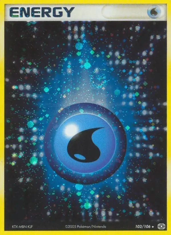 Water Energy #103 Emerald PSA 10