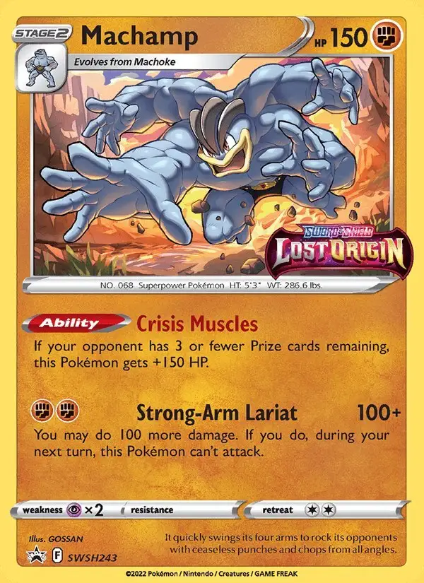 Machamp #SWSH243 SWSH Black Star Promos PSA 10
