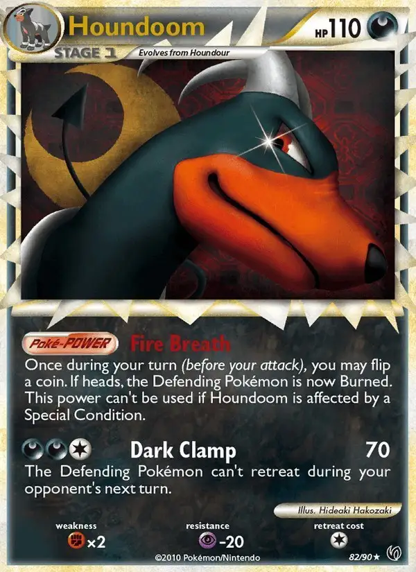 Houndoom #82 Undaunted PSA 10
