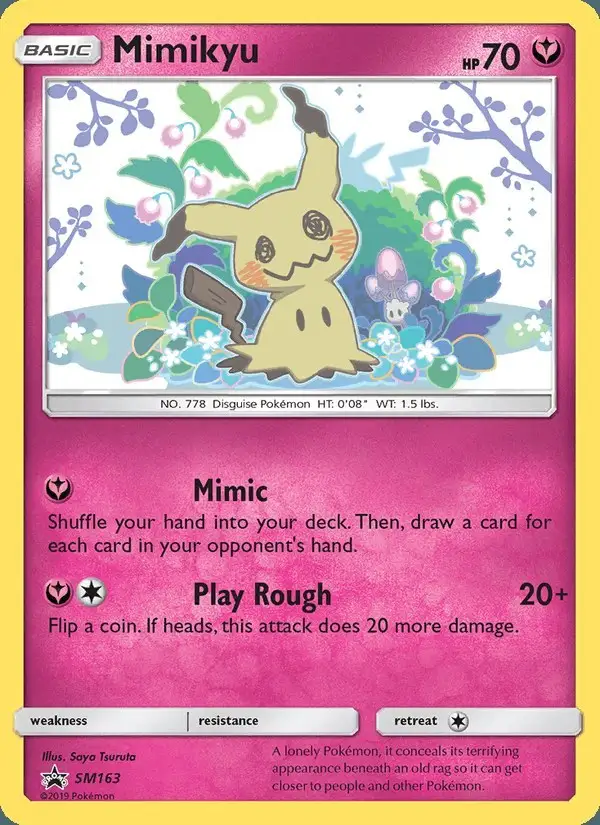 Mimikyu #SM163 SM Black Star Promos PSA 10