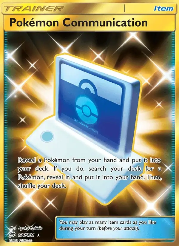 Pokémon Communication #196 Team Up PSA 10