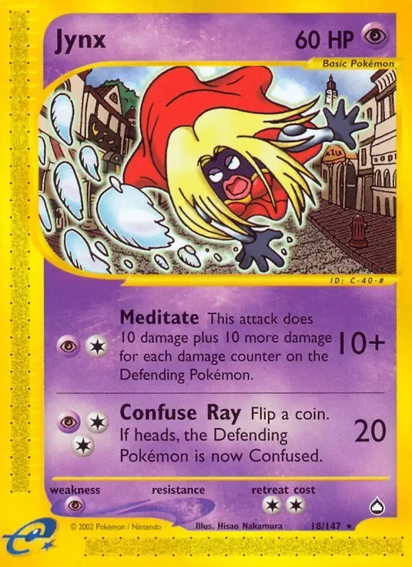 Jynx #18 Aquapolis PSA 10