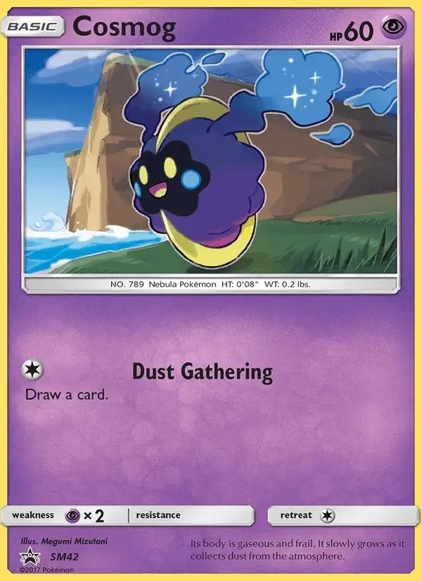 Cosmog #SM42 SM Black Star Promos PSA 10