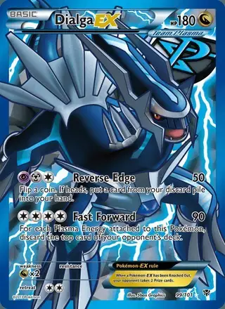 Dialga-EX #99 Plasma Blast PSA 10