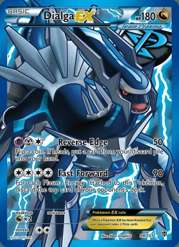Dialga-EX #99 Plasma Blast PSA 10