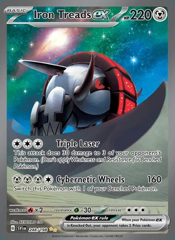 Iron Treads ex #248 Scarlet & Violet PSA 10