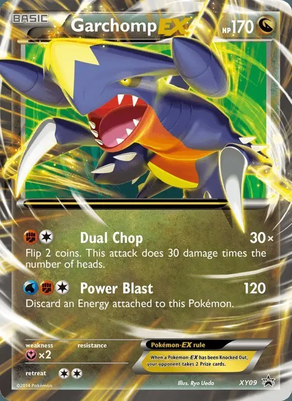 Garchomp EX #XY09 XY Black Star Promos PSA 10
