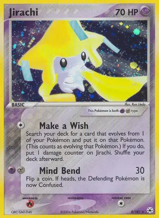 Jirachi #8 Hidden Legends PSA 10