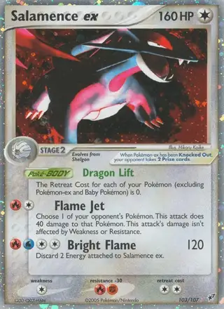 Salamence ex #103 Deoxys PSA 10