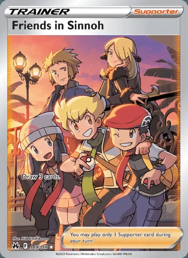 Friends in Sinnoh #149 Crown Zenith PSA 10