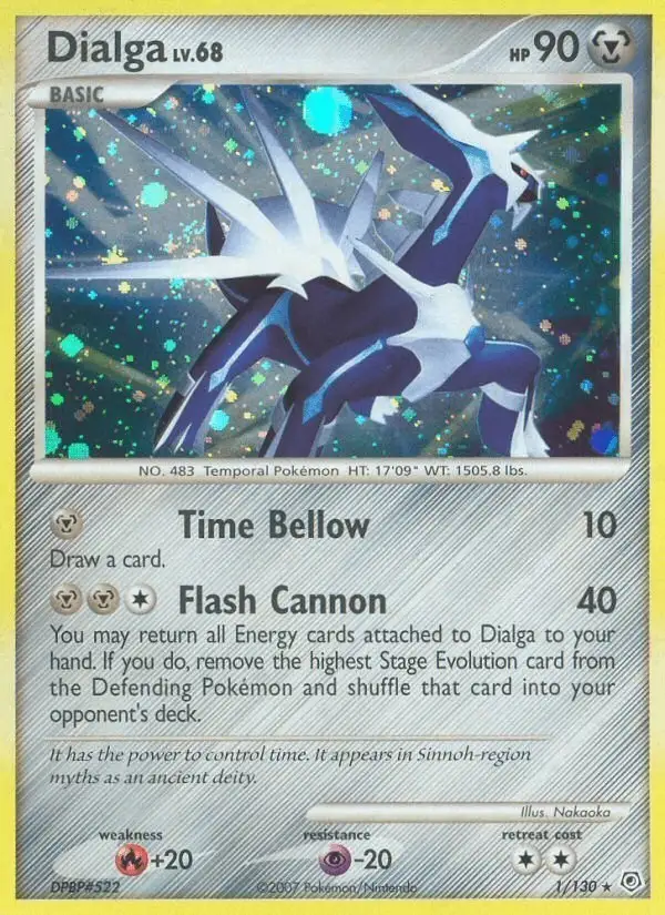 Dialga #1 Diamond & Pearl PSA 10