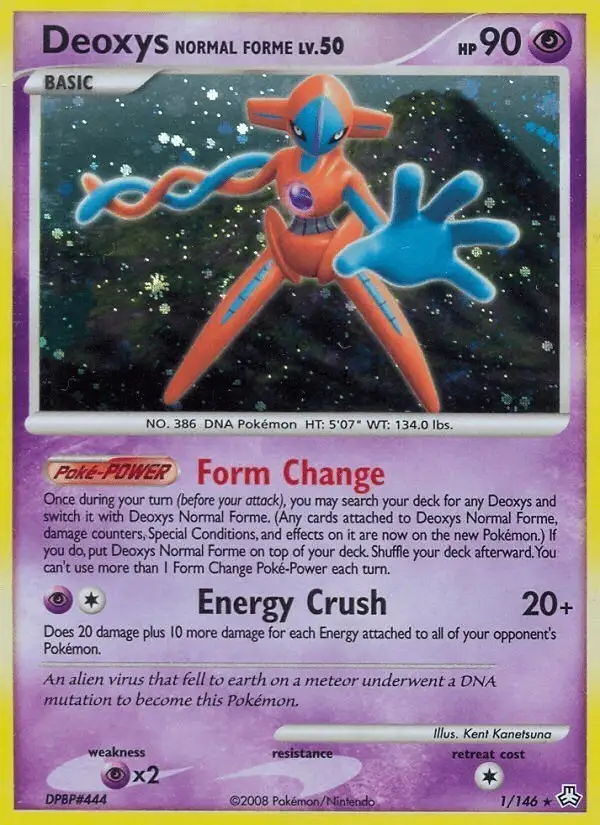 Deoxys Normal Forme #1 Legends Awakened PSA 10