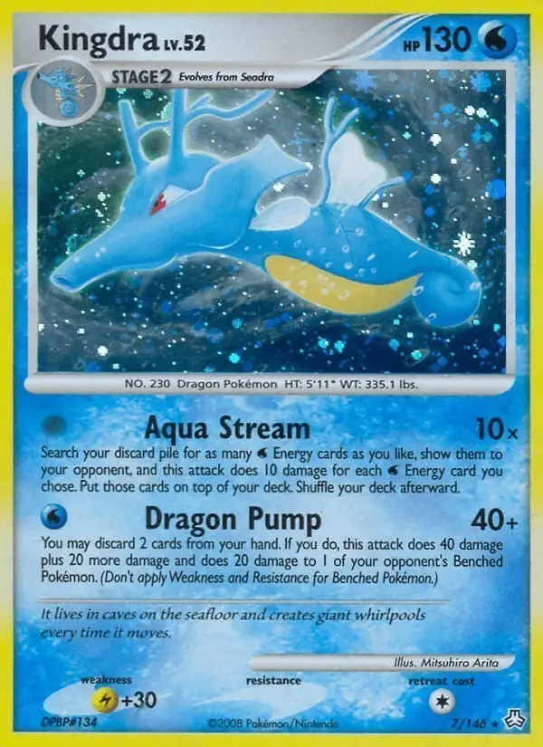 Kingdra #7 Legends Awakened PSA 10