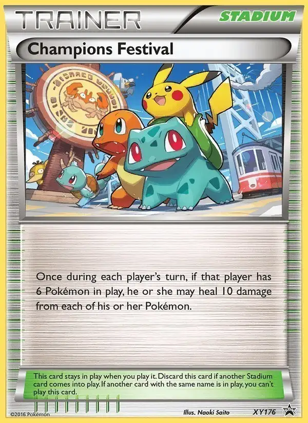 Champions Festival #XY176 XY Black Star Promos PSA 10
