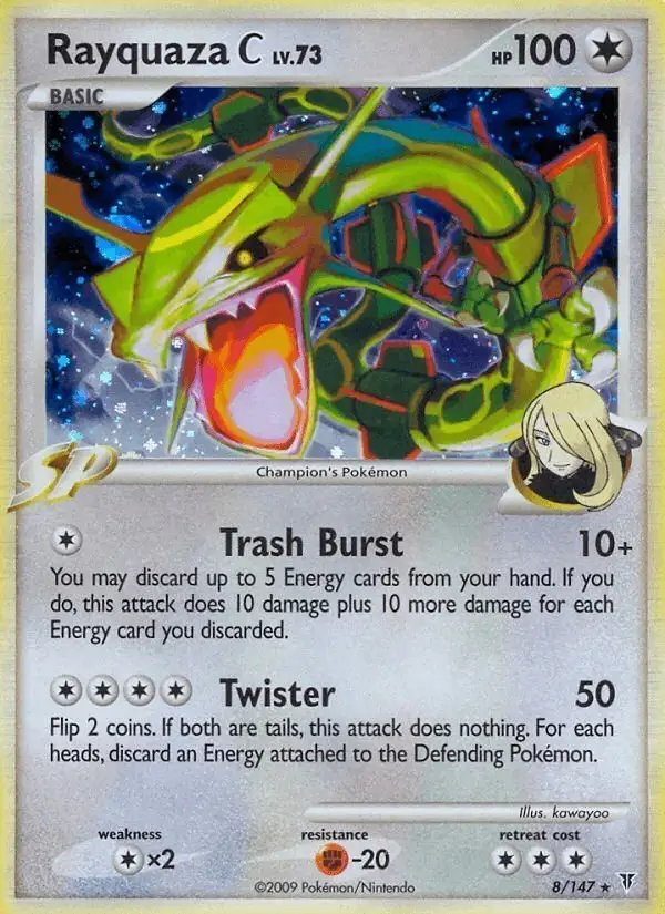 Rayquaza C #8 Supreme Victors PSA 10