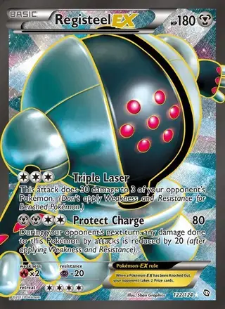 Registeel-EX #122 Dragons Exalted PSA 10