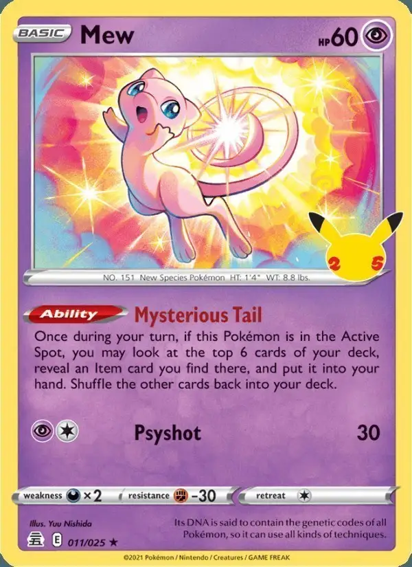 Mew #11 Celebrations PSA 10
