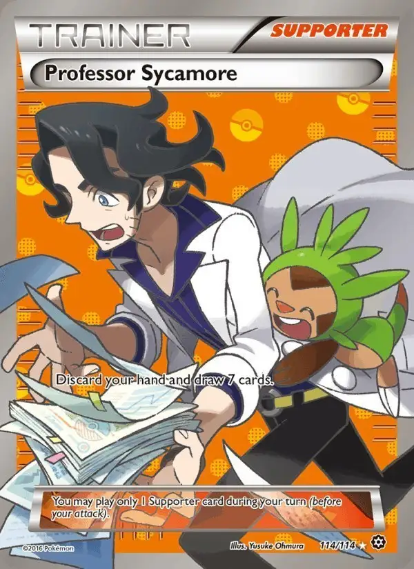 Professor Sycamore #114 Steam Siege PSA 10
