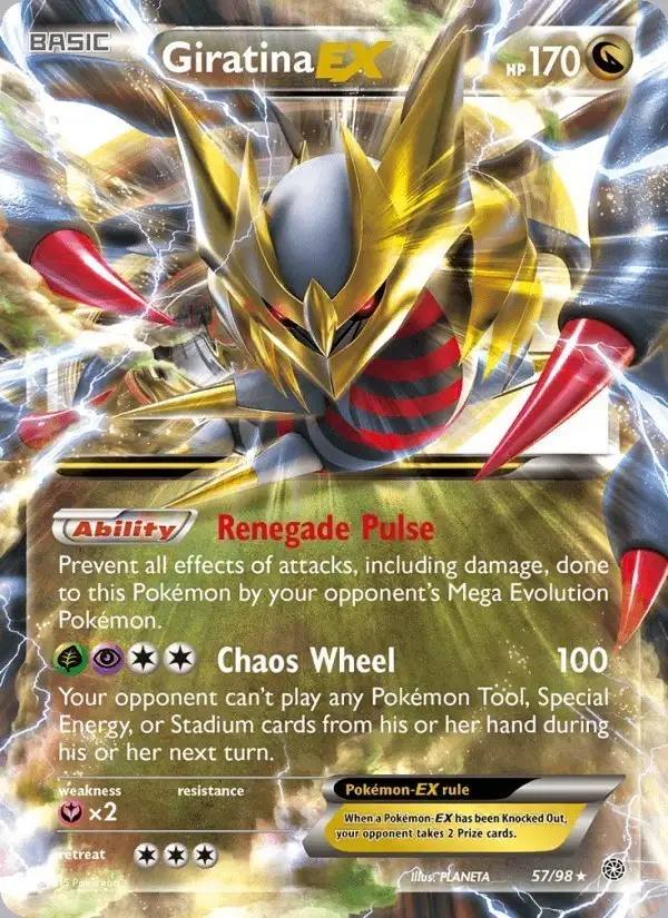 Giratina EX #57 Ancient Origins PSA 10