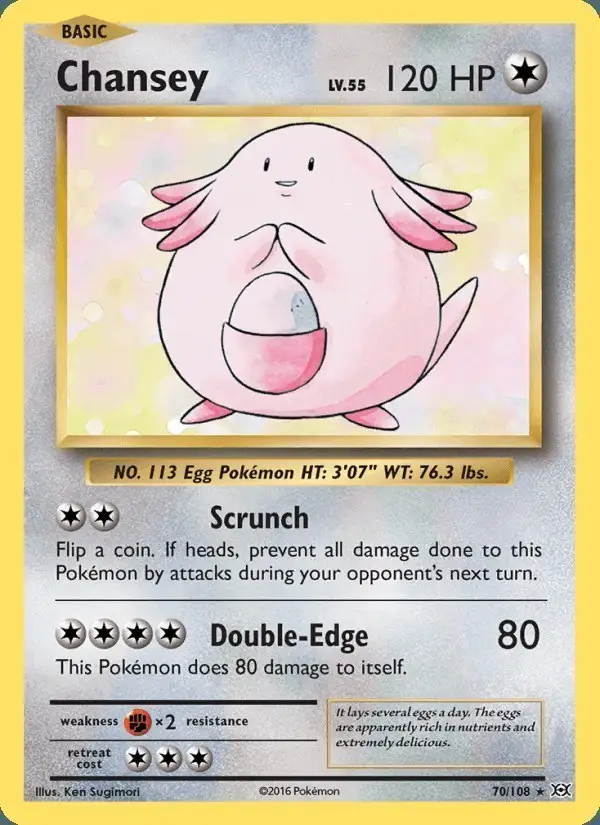 Chansey #70 Evolutions PSA 10